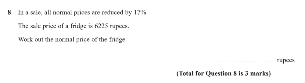 Question 08 - Edexcel IGCSE Maths Past Papers - Higher Resit Calculator June 2024 - Paper 2