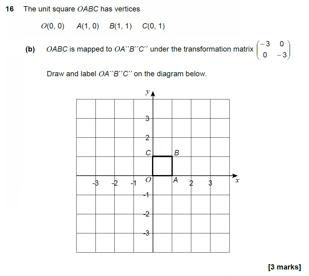 Question 16(b) - AQA IGCSE Maths Past Papers - Extended Calculator 2018 - Specimen Paper 1