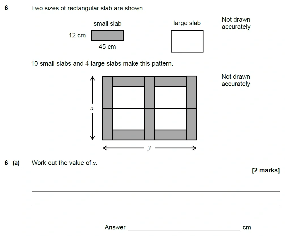 Question 06(a) - AQA IGCSE Maths Past Papers - Core Calculator 2018 - Specimen Paper 2