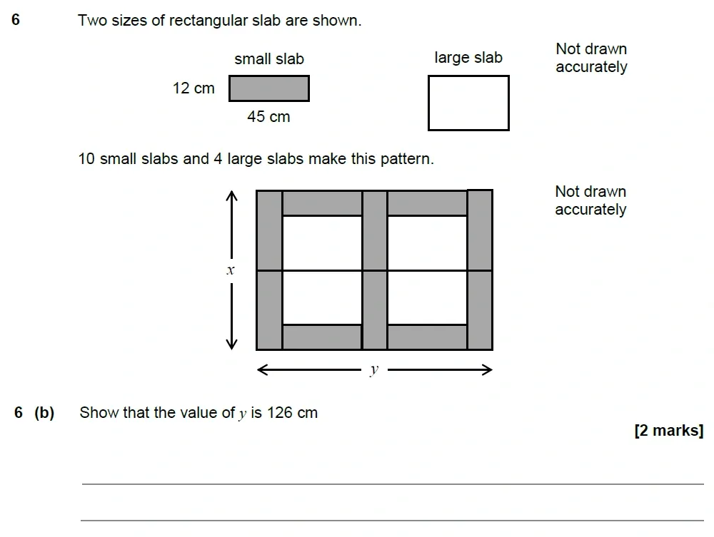 Question 06(b) - AQA IGCSE Maths Past Papers - Core Calculator 2018 - Specimen Paper 2