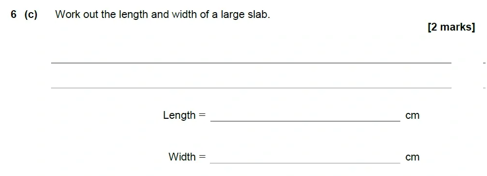 Question 06(c) - AQA IGCSE Maths Past Papers - Core Calculator 2018 - Specimen Paper 2