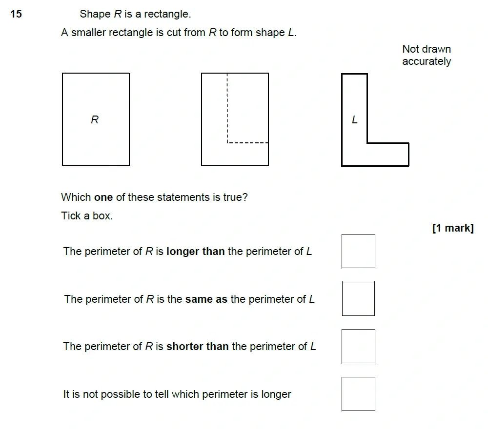 Question 15 - AQA IGCSE Maths Past Papers - Core Calculator 2018 - Specimen Paper 2