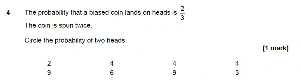 Question 04 - AQA IGCSE Maths Past Papers - Extended Calculator 2018 - Specimen Paper 2
