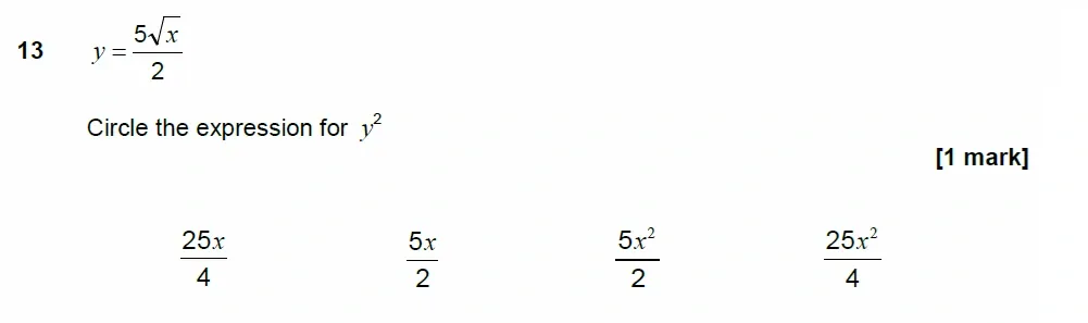 Question 13 - AQA IGCSE Maths Past Papers - Extended Calculator 2018 - Specimen Paper 2