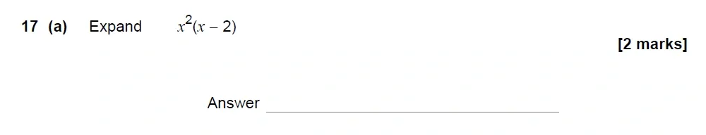 Question 17(a) - AQA IGCSE Maths Past Papers - Extended Calculator 2018 - Specimen Paper 2