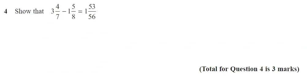 Question 04 - Edexcel IGCSE Maths Past Papers - Higher Calculator June 2018 - Paper 2