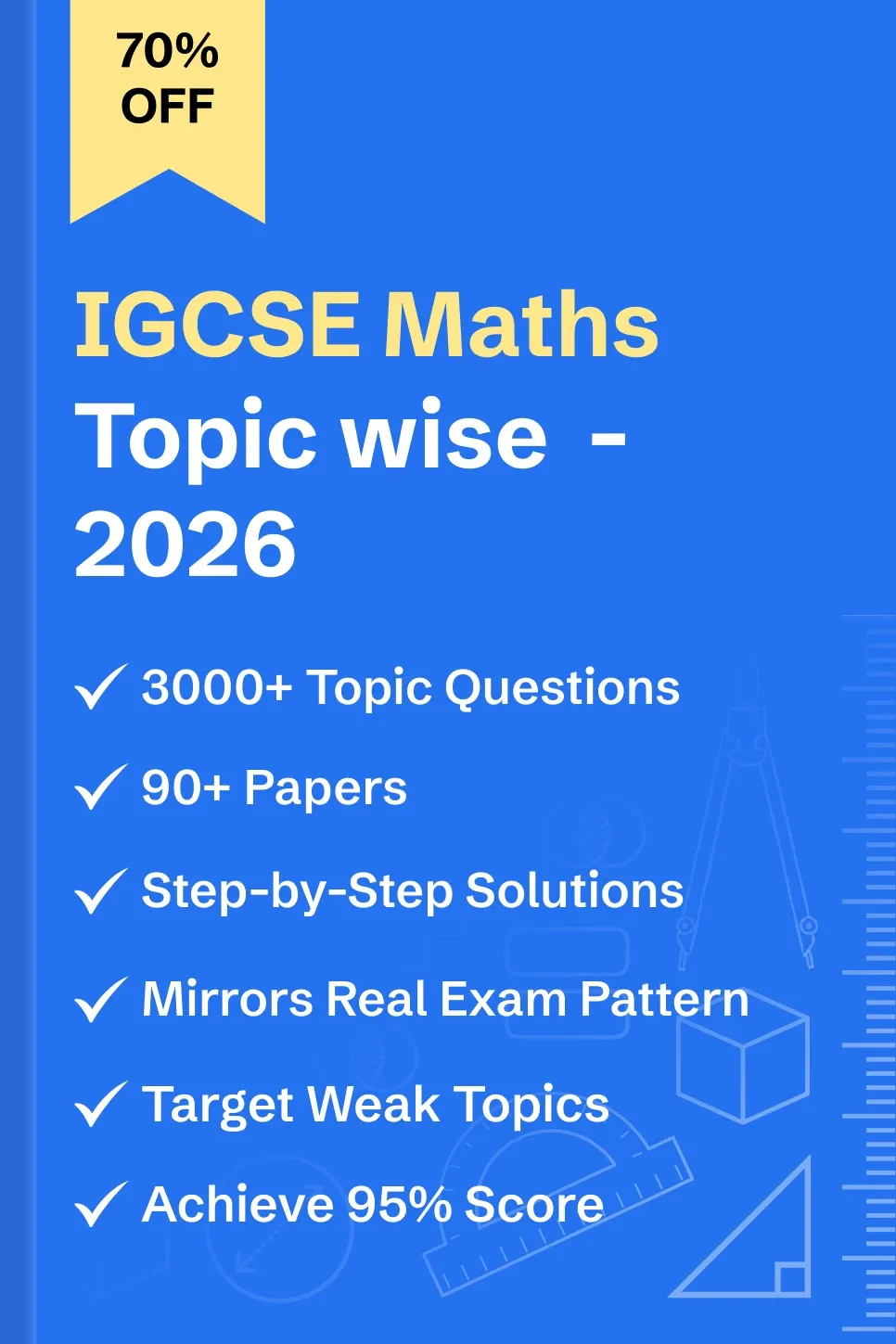 IGCSE Solved Topic Wise Questions - 2026 Image Thumbnail