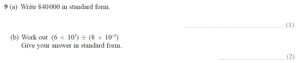 Question 09(a,b) - Edexcel IGCSE Maths Past Papers - Higher Resit Calculator June 2019 - Paper 2