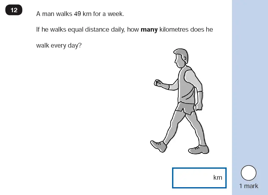 Question 12 - Mathematics Paper 2 - Reasoning Set-10