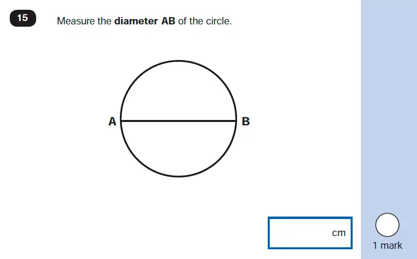 Question 15 - Mathematics Paper 2 - Reasoning Set-10