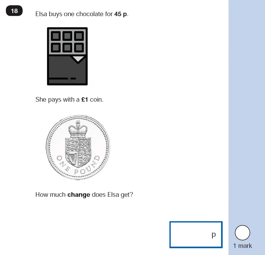 Question 18 - Mathematics Paper 2 - Reasoning Set-10