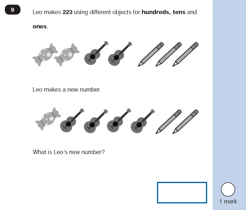 Question 9 - Mathematics Paper 2 - Reasoning Set-10