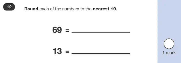 Question 12 - Mathematics Paper 2 - Reasoning Set-2