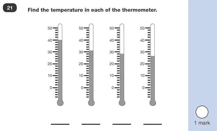 Question 21 - Mathematics Paper 2 - Reasoning Set-2