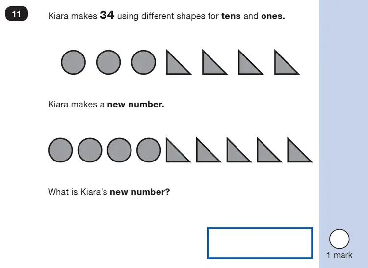 Question 11 - Mathematics Paper 2 - Reasoning Set-3