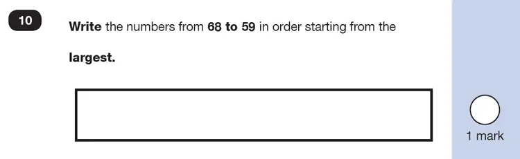 Question 10 - Mathematics Paper 2 - Reasoning Set-4
