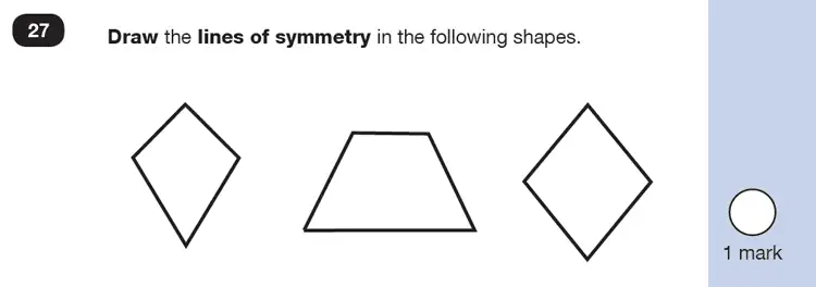 Question 27 - Mathematics Paper 2 - Reasoning Set-4