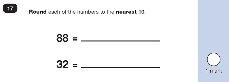 Question 17 - Mathematics Paper 2 - Reasoning Set-6
