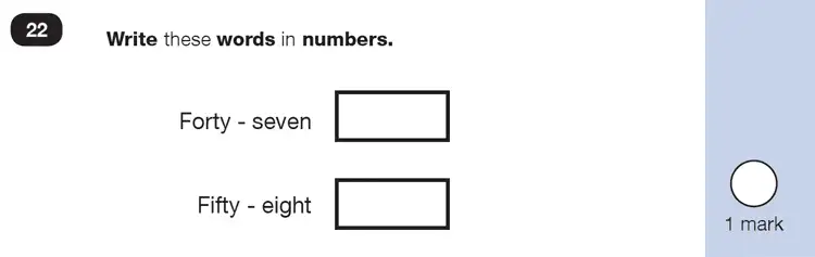 Question 22 - Mathematics Paper 2 - Reasoning Set-6