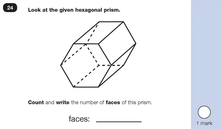 Question 24 - Mathematics Paper 2 - Reasoning Set-6
