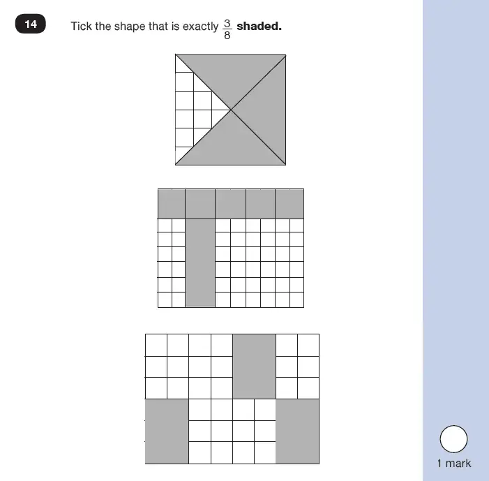 Question 14 - Mathematics Paper 2 - Reasoning Set-7