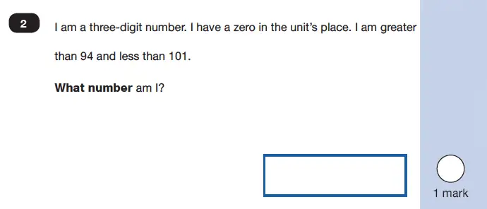 Question 2 - Mathematics Paper 2 - Reasoning Set-7