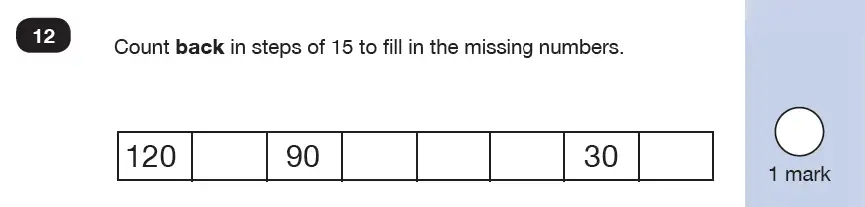 Question 12 - Mathematics Paper 2 - Reasoning Set-8