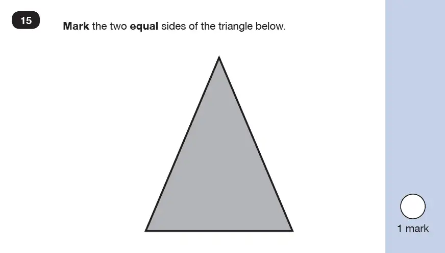 Question 15 - Mathematics Paper 2 - Reasoning Set-8