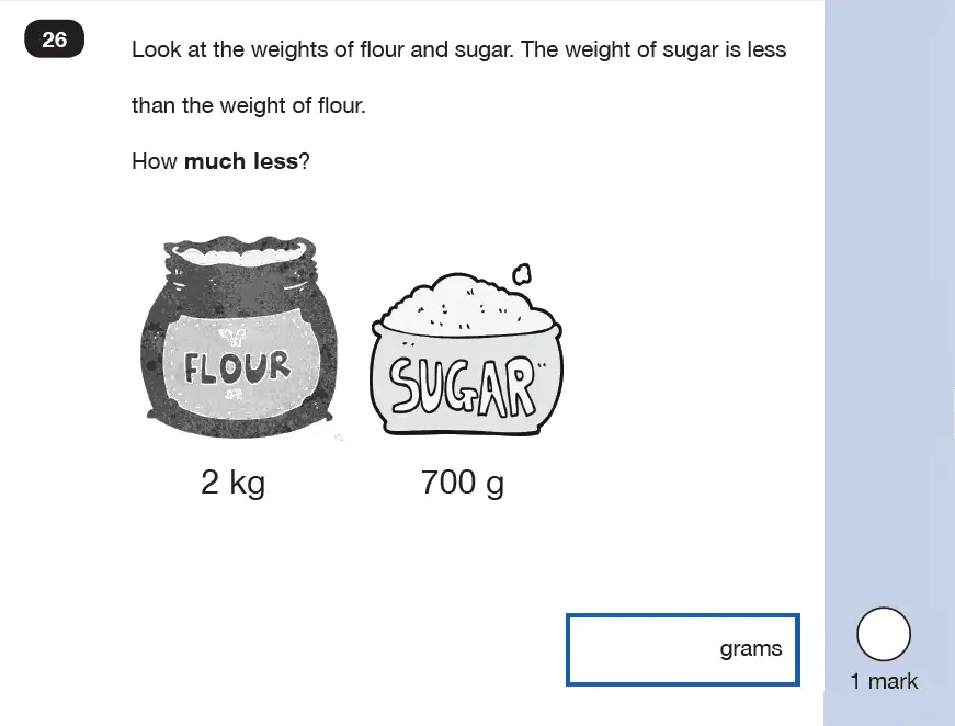 Question 26 - Mathematics Paper 2 - Reasoning Set-8