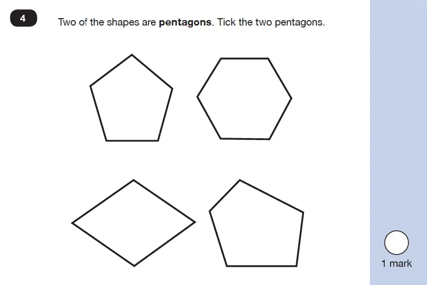 Question 4 - Mathematics Paper 2 - Reasoning Set-9