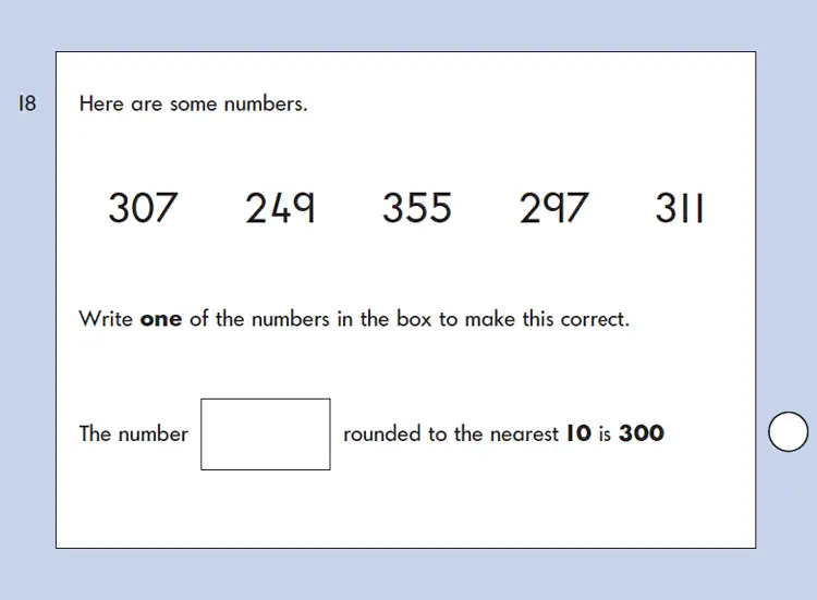 Question 18 - Mathematics Question Paper 2 - 2007