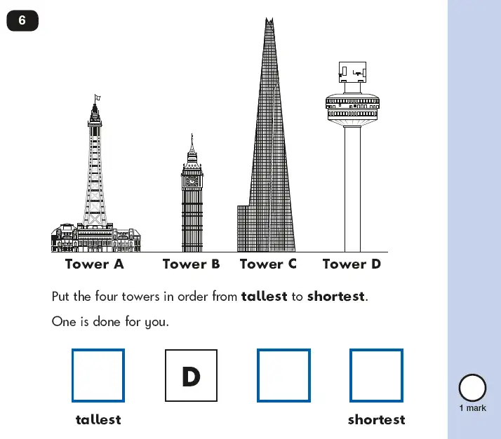 Question 06 - Mathematics Paper 2 - Reasoning - 2018