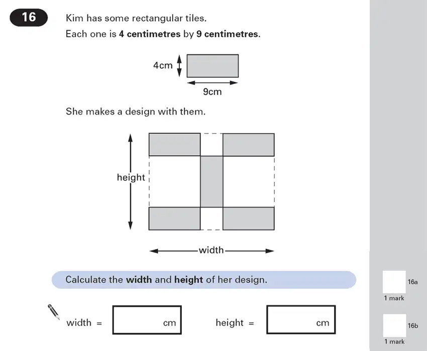 Question 16 - Maths Question Paper 1 - 2000