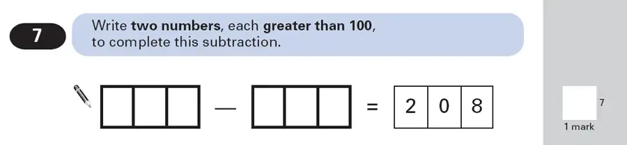 Question 7 - Maths Question Paper 2 - 2000