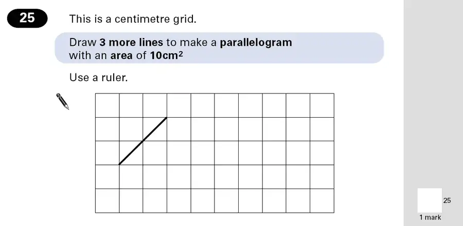 Question 25 - Maths Question Paper 1 - 2001