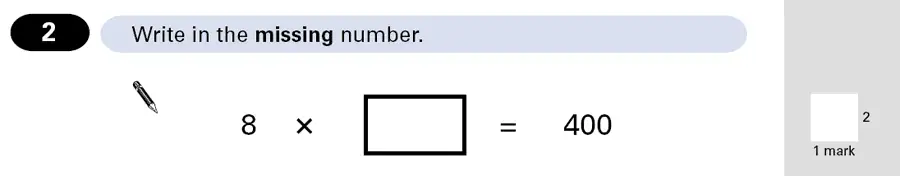 Question 2 - Maths Question Paper 2 - 2001