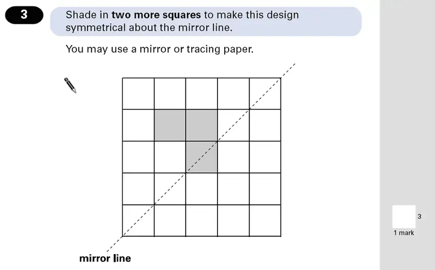 Question 3 - Maths Question Paper 2 - 2001