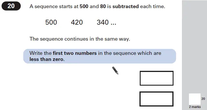 Question 20 - Maths Question Paper 1 - 2002