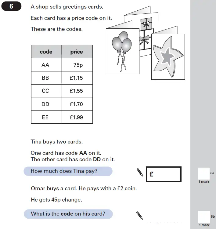 Question 6 - Maths Question Paper 1 - 2002