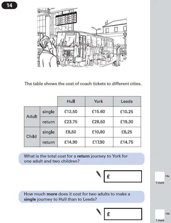 Question 14 - Maths Question Paper 2 - 2002