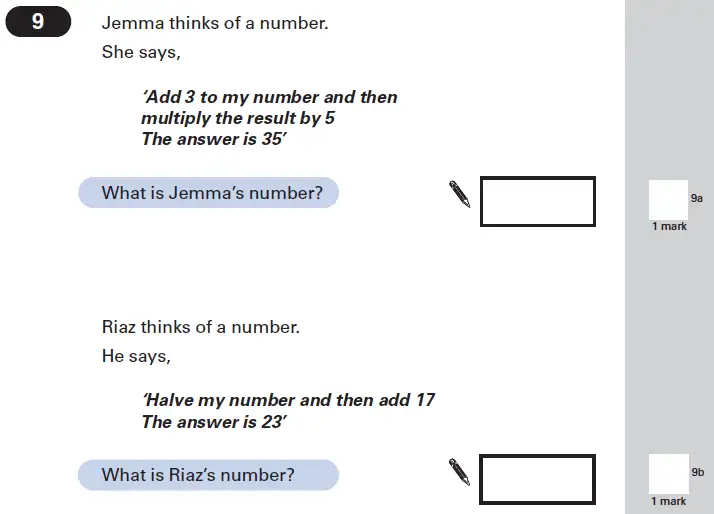Question 9 - Maths Question Paper 2 - 2002