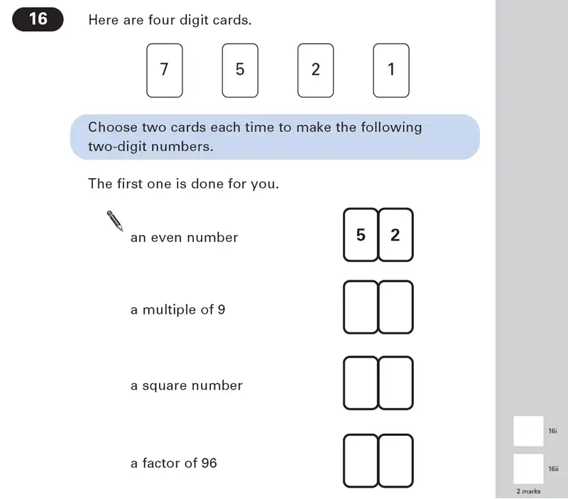 Question 16 - Maths Question Paper 1 - 2003