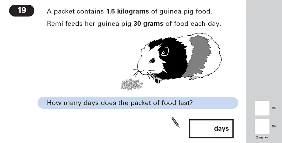 Question 19 - Maths Question Paper 1 - 2003