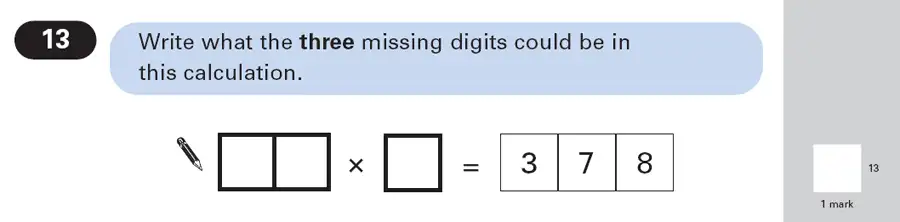 Question 13 - Maths Question Paper 2 - 2003