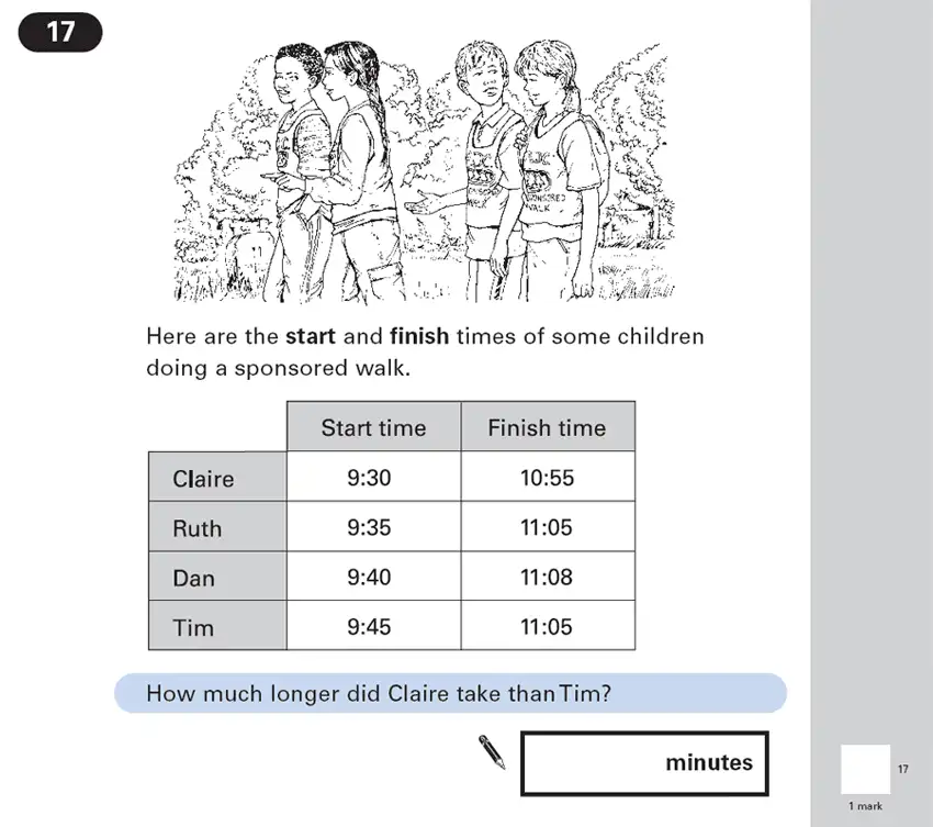 Question 17 - Maths Question Paper 2 - 2003