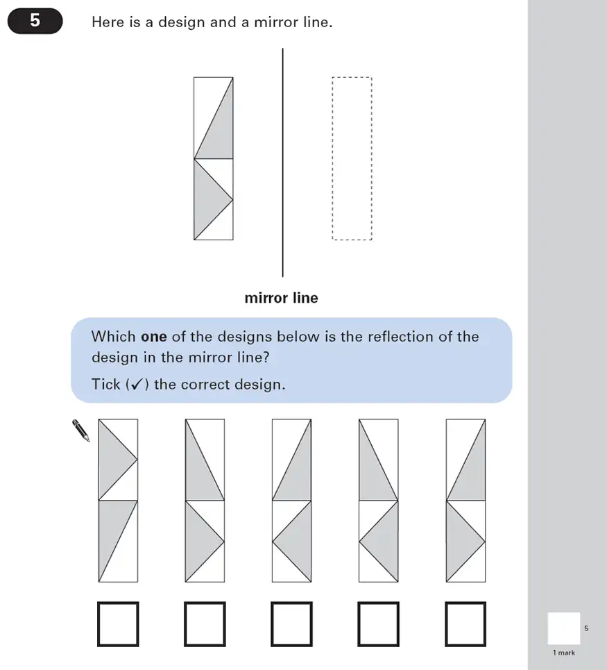 Question 5 - Maths Question Paper 2 - 2003