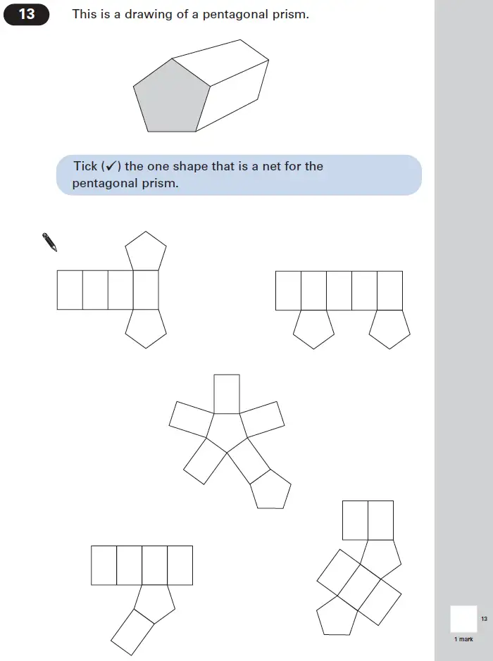 Question 13 - Maths Question Paper 1 - 2004