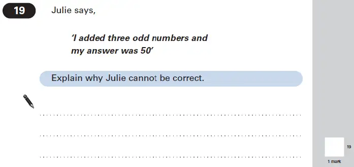 Question 19 - Maths Question Paper 1 - 2004