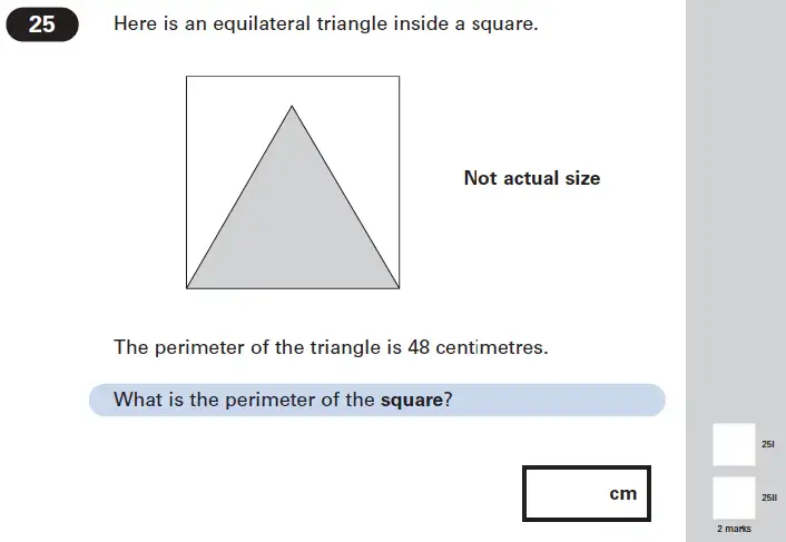Question 25 - Maths Question Paper 1 - 2004