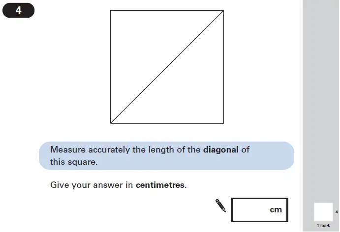 Question 4 - Maths Question Paper 1 - 2004